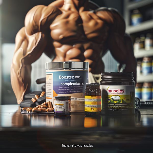 Boostez vos muscles: top compléments alimentaires